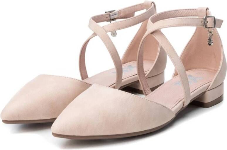 XTI Beige Synthetische Jurkschoenen met Rubberen Zool Beige Dames