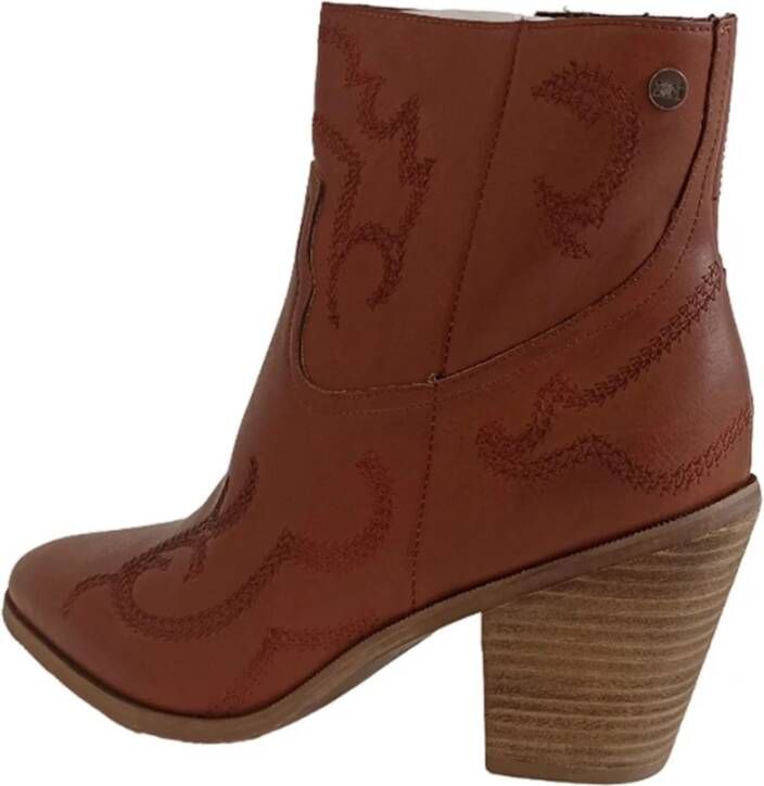 XTI Dames Camel Cowboy Stijl Laars Brown Dames