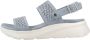XTI Platte Sandalen Blue Dames - Thumbnail 5