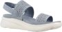 XTI Platte Sandalen Blue Dames - Thumbnail 7
