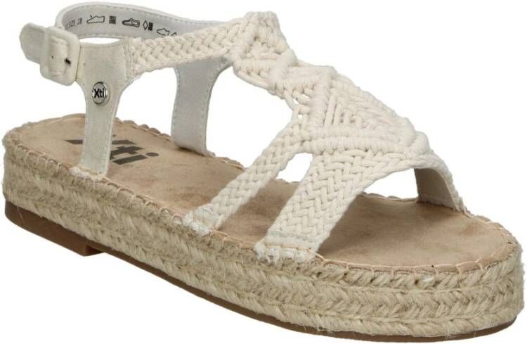 XTI Flat Sandals Wit Dames