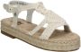 XTI Flat Sandals Wit Dames - Thumbnail 6