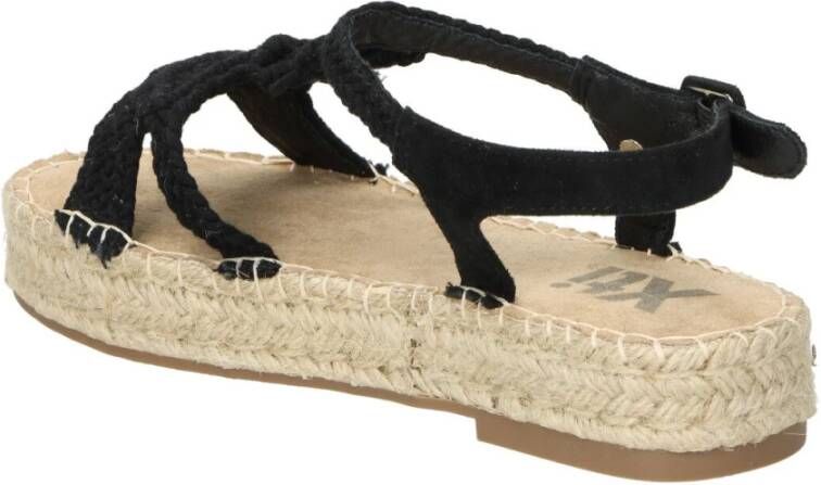 XTI Flat Sandals Zwart Dames