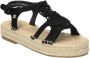 XTI Flat Sandals Black Dames - Thumbnail 6