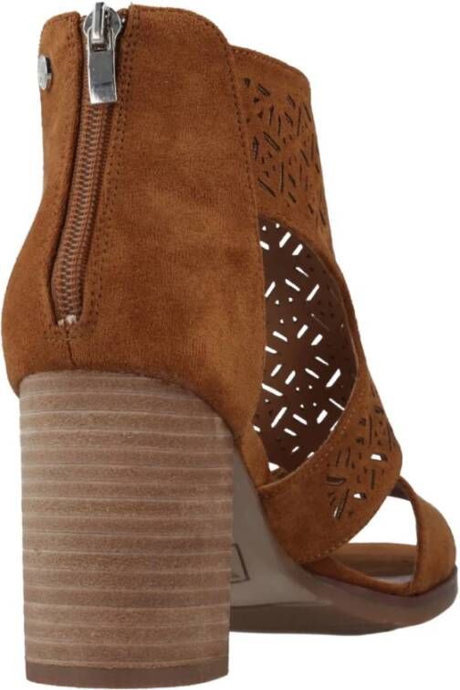 XTI High Heel Sandals Brown Dames