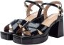 XTI Mode Sandalen voor Jonge Volwassenen Black Dames - Thumbnail 7