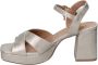 XTI Mode Sandalen voor Jonge Volwassenen Beige Dames - Thumbnail 4