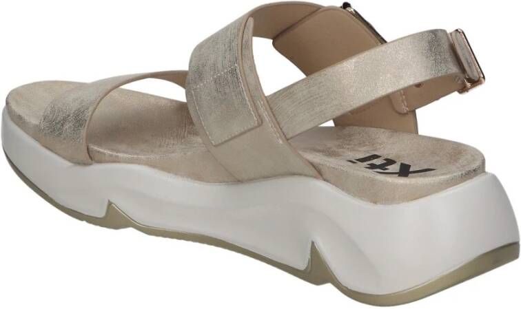 XTI Modieuze Sandalen voor Jonge Volwassenen Beige Dames