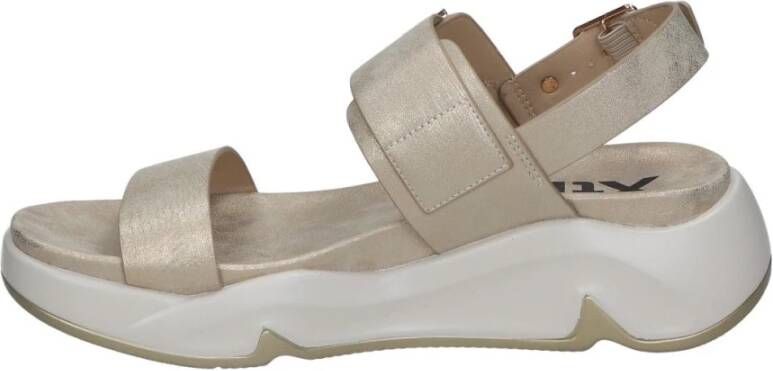 XTI Modieuze Sandalen voor Jonge Volwassenen Beige Dames