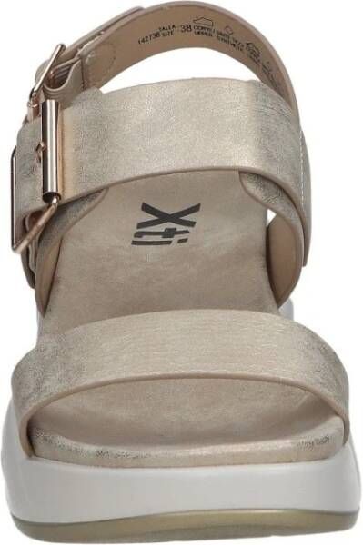 XTI Modieuze Sandalen voor Jonge Volwassenen Beige Dames