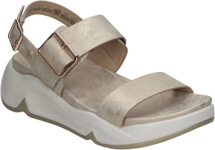 XTI Modieuze Sandalen voor Jonge Volwassenen Beige Dames