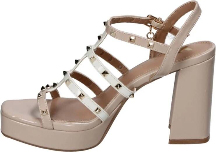 XTI Modieuze Sandalen voor Jongvolwassenen Beige Dames