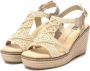 XTI Plateau Sandalen Beige Dames - Thumbnail 4