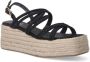 XTI Plateau Sandalen Black Dames - Thumbnail 5