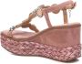 XTI Plateausandalen Pink Dames - Thumbnail 5
