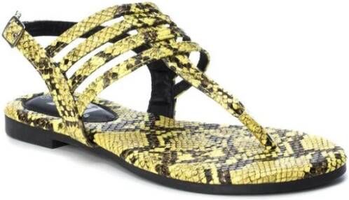 XTI Sandalen 49577 Geel Dames