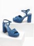 XTI Sandalen met hak Blue Dames - Thumbnail 3