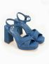 XTI Sandalen met hak Blue Dames - Thumbnail 4