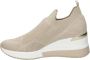 XTI Stijlvolle Damessneakers Beige Dames - Thumbnail 4