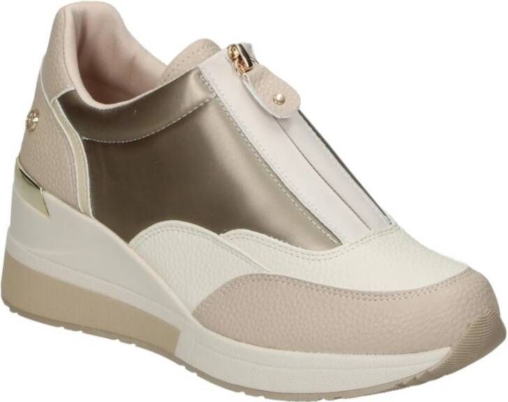 XTI Sneakers Beige Dames