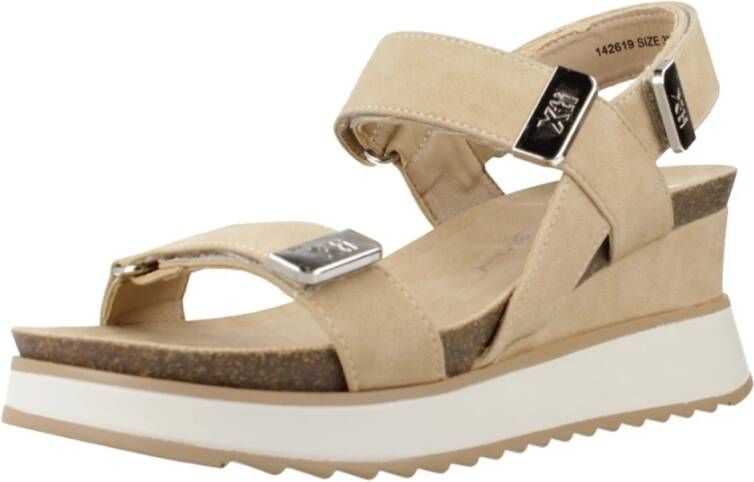 XTI Wedges Beige Dames