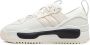 Y-3 Basketbalsneakers van Distressed Leer White Heren - Thumbnail 3