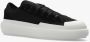 Y-3 Zwart Off-White Leren Sneakers Ajatu Court Low Zwart Unisex - Thumbnail 5