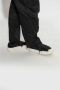 Y-3 Zwart Off-White Leren Sneakers Ajatu Court Low Zwart Unisex - Thumbnail 9