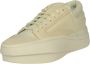 Y-3 Lux Bball Low Sneakers Leer Wit Beige Dames - Thumbnail 6