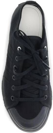 Y-3 Canvas Lage Sneakers
