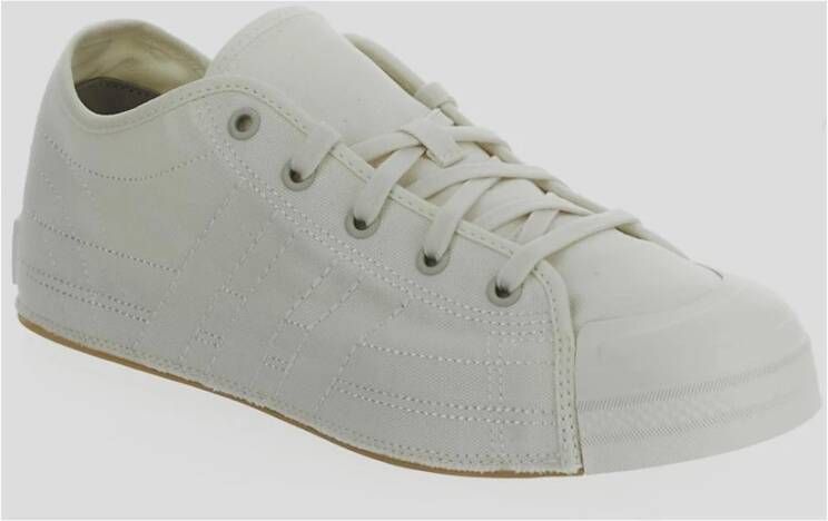 Y-3 Canvas Sneaker Nizza Lo Stijl White Heren