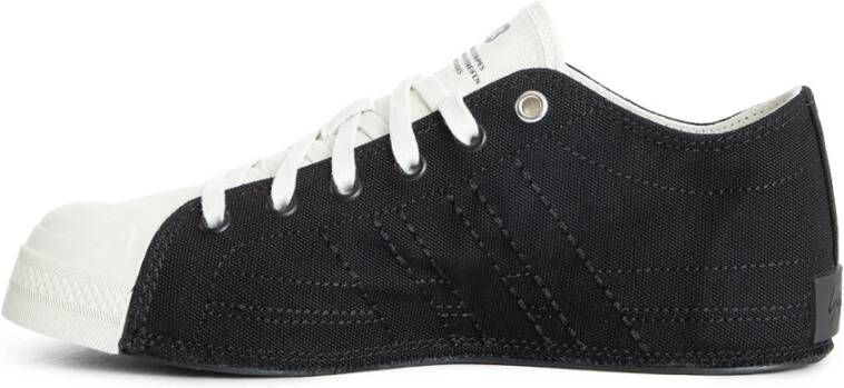 Y-3 Canvas Sneakers Orbit Grey Black