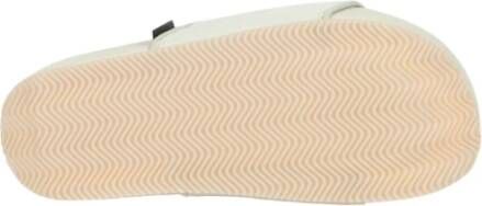 Y-3 Ciabatta -glijbanen Wit Heren