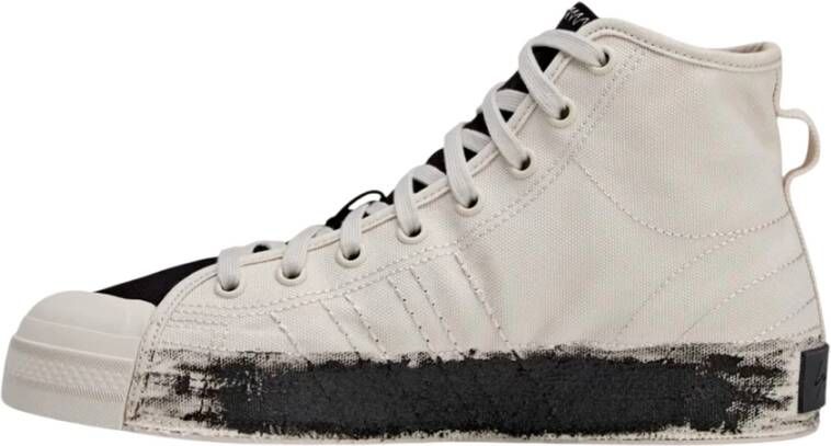 Y-3 Essentiële witte sneakers Beige Heren