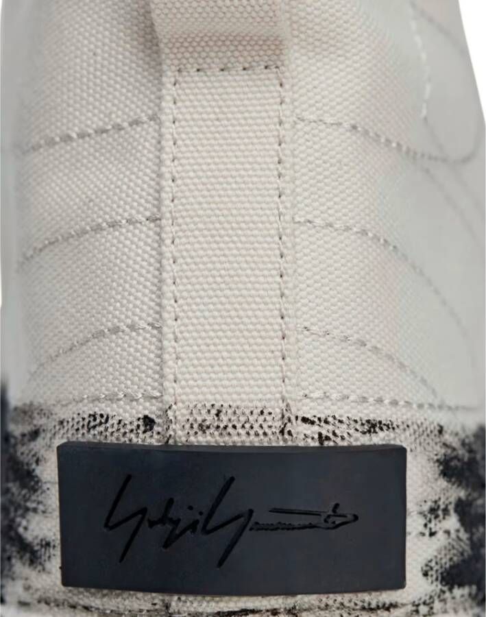 Y-3 Essentiële witte sneakers Beige Heren