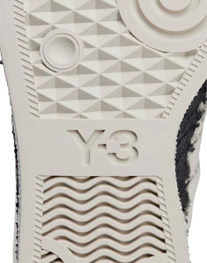 Y-3 Essentiële witte sneakers Beige Heren