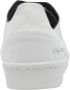 Y-3 Grijze Sneakers met Wit Leren Bovenwerk - Thumbnail 2