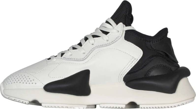 Y-3 Kaiwa Lage Top Leren Sneakers White Dames