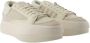 Y-3 Zwarte leren lage sneakers Beige Dames - Thumbnail 2
