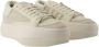 Y-3 Zwarte leren lage sneakers Beige Dames - Thumbnail 10