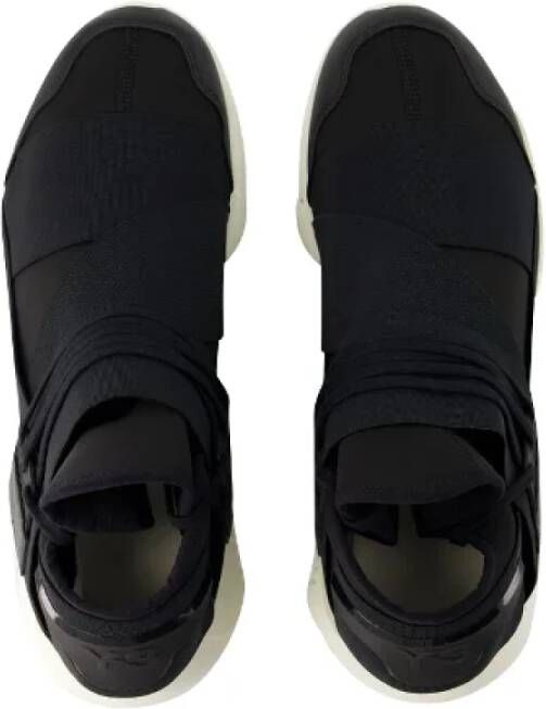 Y-3 Leather sneakers Black Dames
