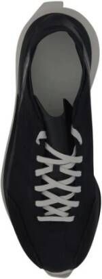 Y-3 Mesh Platform Lace-Up Sneakers Black Heren