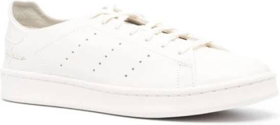 Y-3 Premium Leren Stan Smith Schoenen White Heren