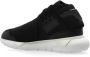 Y-3 Zwarte Leren Qasa Sneakers Black - Thumbnail 12