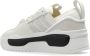 Y-3 Basketbalsneakers van Distressed Leer White - Thumbnail 14