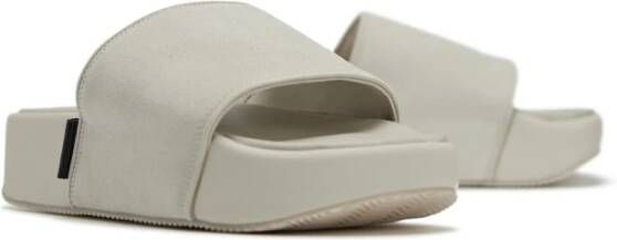 Y-3 Orbit Grey Slide Sandalen Grijs Dames