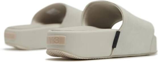 Y-3 Orbit Grey Slide Sandalen Grijs Dames