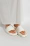 Y-3 Geperforeerde rubberen slides White Dames - Thumbnail 3