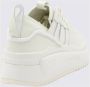 Y-3 Rivalry Sneakers Leer Ronde Neus Vetersluiting White Heren - Thumbnail 4