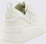 Y-3 Rivalry Sneakers Leer Ronde Neus Vetersluiting White - Thumbnail 4